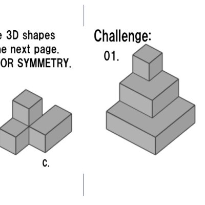 Photo3: 3D Symmetric Silhouette 4 