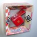 Photo2: Karakuri trick box: Urushi Red (2)