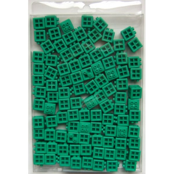 Photo1: Live Cube 100 Green Cubes Package  (1)